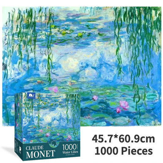 Monet Landscape 1000-Piece Jigsaw Puzzle
