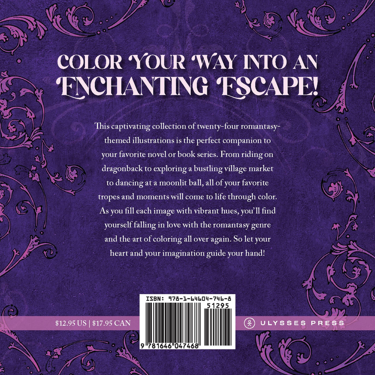 The Romantasy Coloring Book