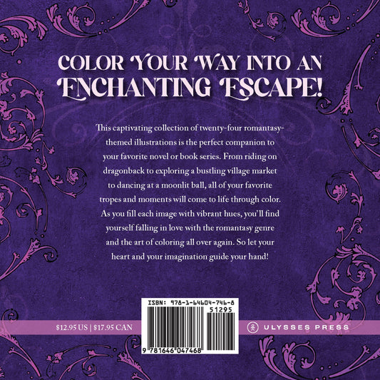 The Romantasy Coloring Book