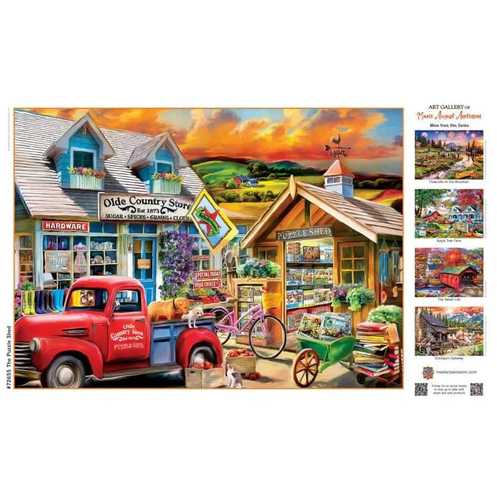 The Puzzle Shed 1000 Piece Jigsaw Puzzle | Masterpieces