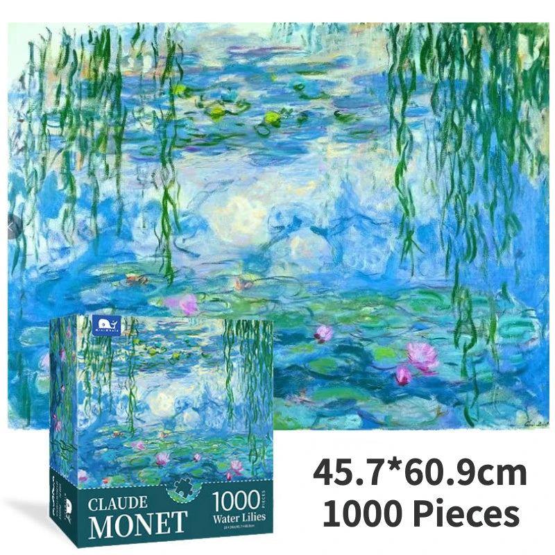 Monet Landscape 1000-Piece Jigsaw Puzzle
