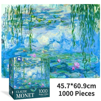 Monet Landscape 1000-Piece Jigsaw Puzzle