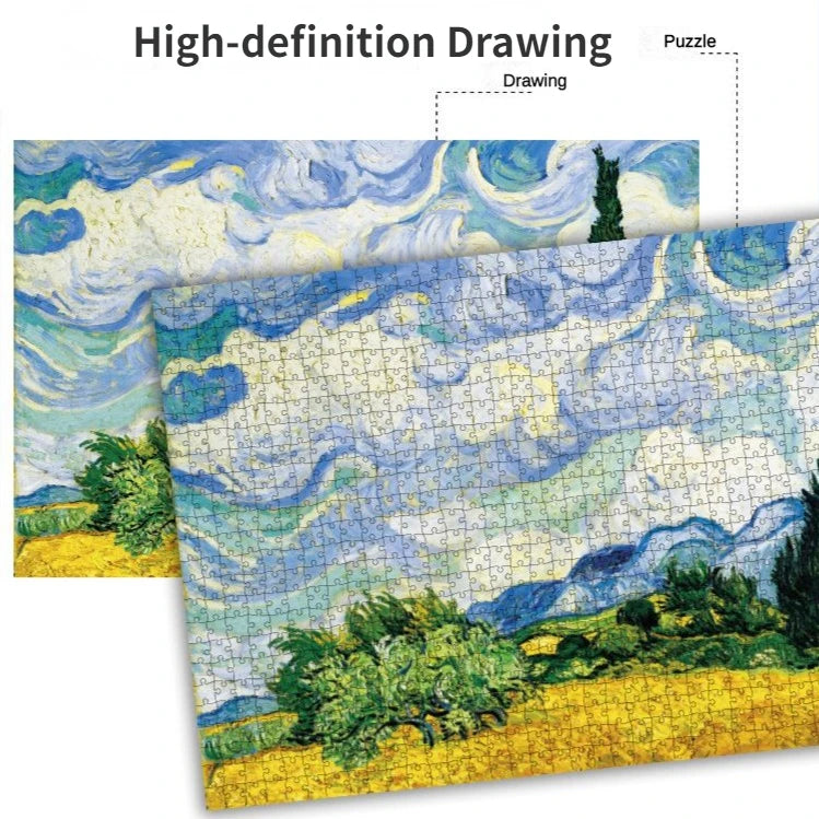 Monet Landscape 1000-Piece Jigsaw Puzzle