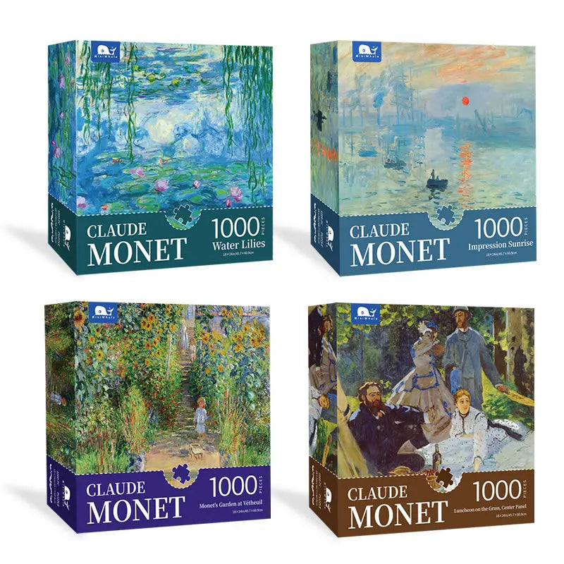 Monet Landscape 1000-Piece Jigsaw Puzzle