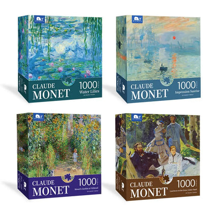 Monet Landscape 1000-Piece Jigsaw Puzzle