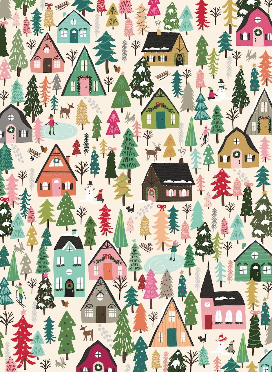 A Winter Wonderland Christmas 1000 Piece Jigsaw Puzzle by Puzzlefolk