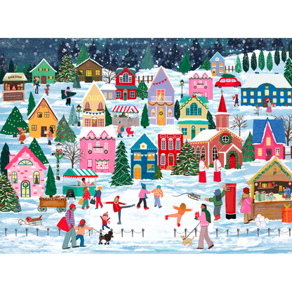 Hometown Christmas 1000 Piece Jigsaw Puzzle | Puzzlefolk