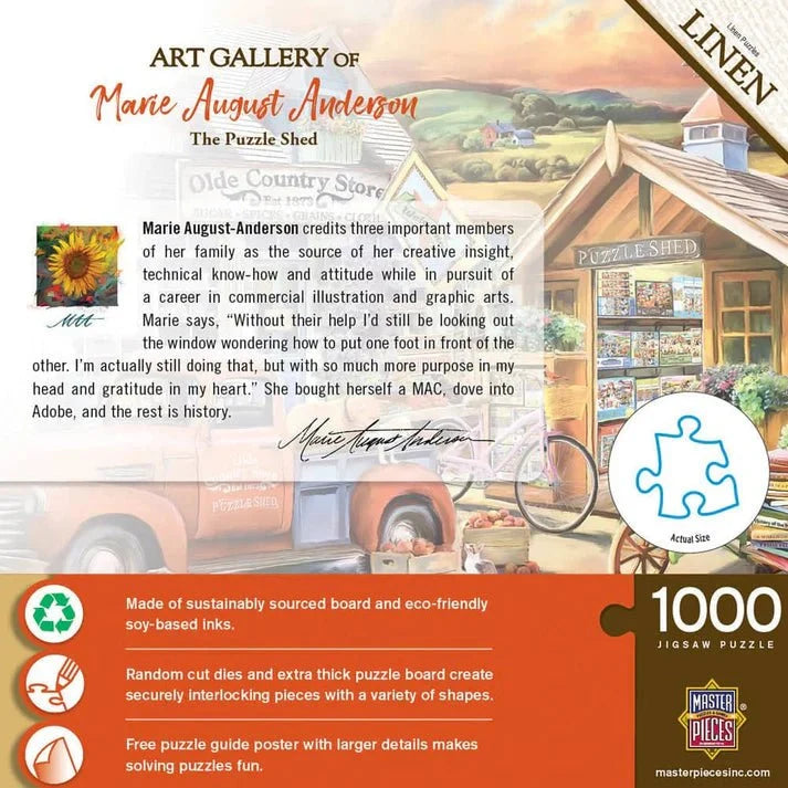 The Puzzle Shed 1000 Piece Jigsaw Puzzle | Masterpieces